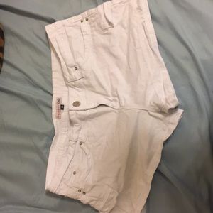 YMI white short shorts